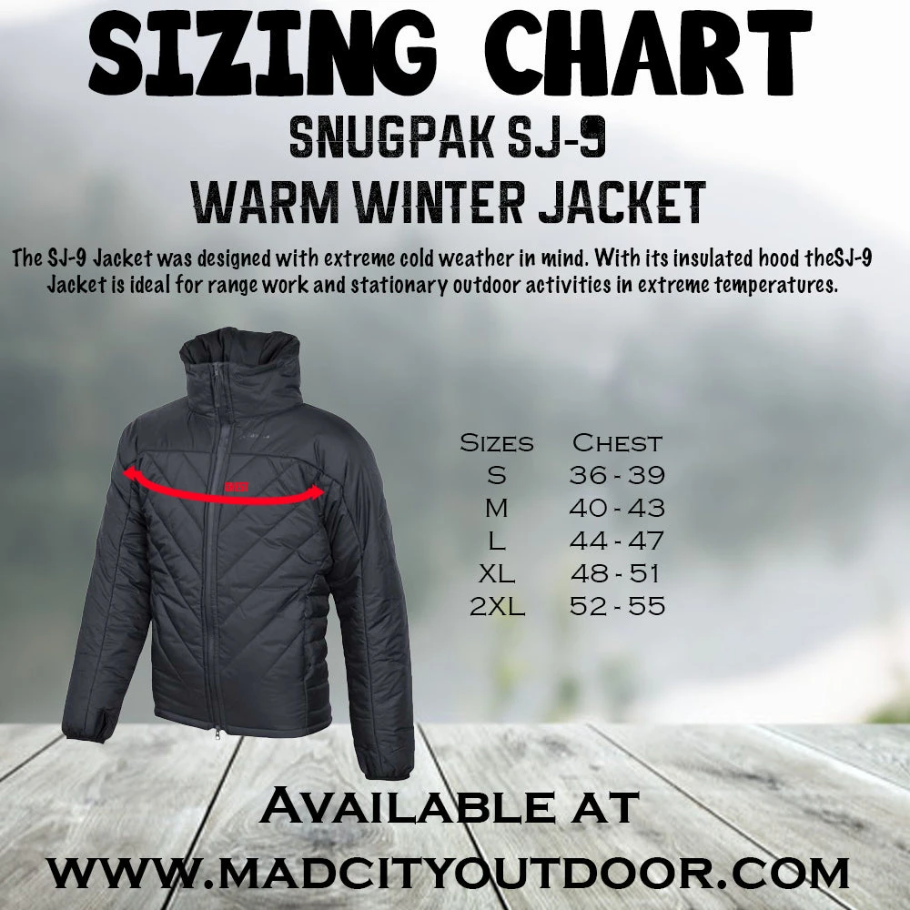 Snugpak SJ-9 Warm Winter Jacket Jackets