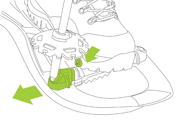 TSL Outdoor TSL Step-In Trek Mid Snowshoes