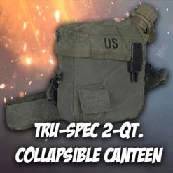 Hydration Bottles & Canteens Tru-Spec 2-qt. Collapsible Canteen
