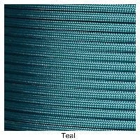 E. L. Wood Braiding Teal Paracord 550 Survival Cord