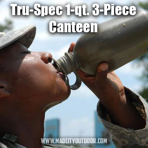 Hydration Bottles & Canteens Tru-Spec 1-qt. 3-Piece Canteen
