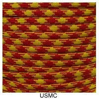 E. L. Wood Braiding 550 Survival Cord USMC Paracord