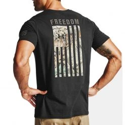 Graphic Printed T-Shirts Under Armour Freedom Flag Camo T-Shirt
