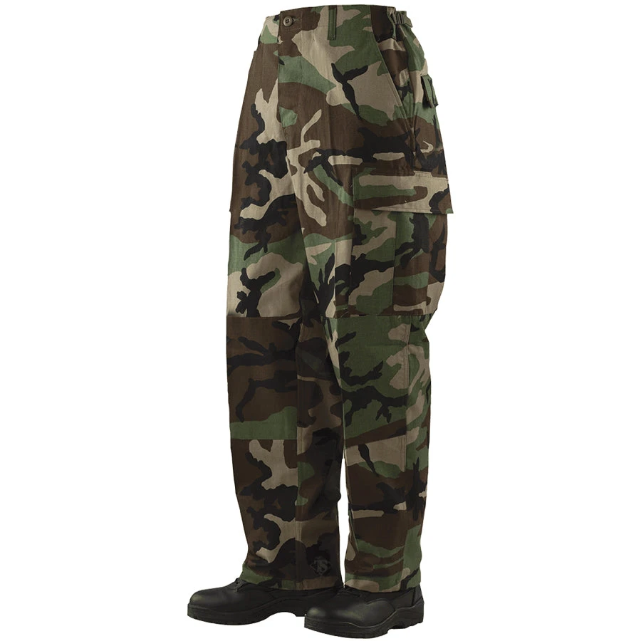 Camo Pants Tru-Spec BDU Camouflage Pants (50/50 Cordura Nylon Cotton Rip-Stop)